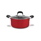 Caçarola Com Tampa Antiaderente 22 Cm 3,7 Litros Saffron Verm