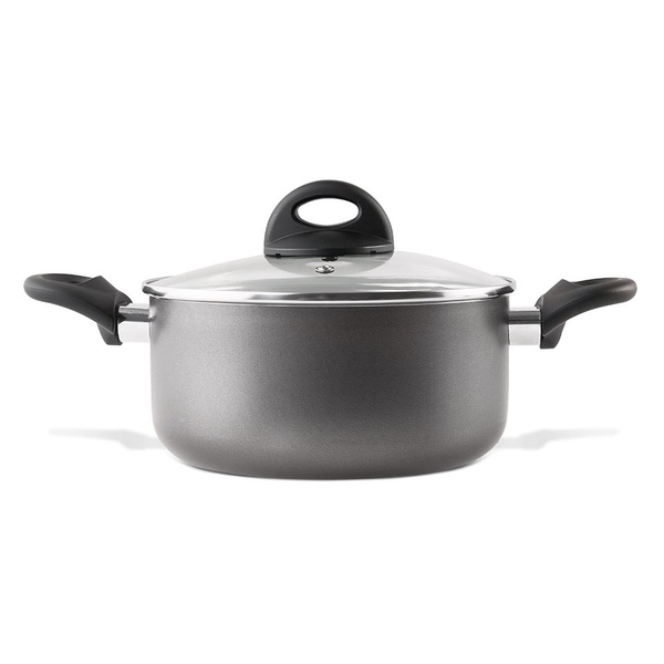 Caçarola Com Tampa Brinox Oleum 20x9,5cm 2,7l Grafite