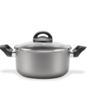 Caçarola Com Tampa - Chilli Ø 20 X 10 Cm - 2 65 L Prata Brinox