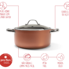 Caçarola Com Tampa - Curry  Ø22 X 10 5 Cm Cobre  Brinox