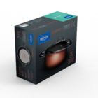 Caçarola Com Tampa - Curry  Ø24 X 35 X 6 Cm 4 7 L Cobre  Brin