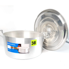 Cacarola De Aluminio  38 Cm Profissional  20 L Nova Real