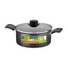 Caçarola De Aluminio Com Revestimento Interno De Antiaderente