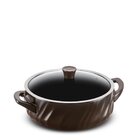 Caçarola De Cerâmica Twist 28cm 4500ml Chocolate Ceraflame