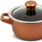 Cacarola Duo 16cm 1100ml Cobre Ceraflame