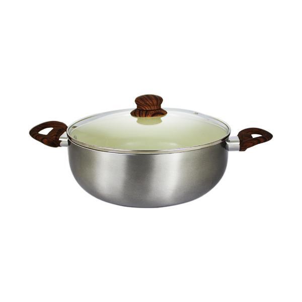 Caçarola Em Alumínio Com Revestimento Em Cerâmica Casambiente