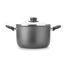 Caçarola Em Alumínio Multiflon Gourmet 22cm Preta