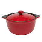 Caçarola Em Cerâmica Vermelha 2 7 Litros Microstoven