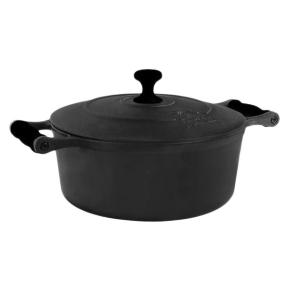 Caçarola Ferro Alça Silicone Preto Libaneza 1 2 Lts 16cm