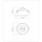 Caçarola Funda 1,80 L Solar