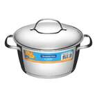 Caçarola Funda Aço Inox 2,20 L Allegra Prata Tramontina