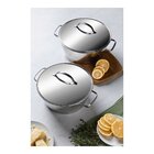 Caçarola Funda Aço Inox 3,10 L Allegra Prata Tramontina