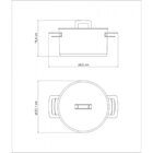Caçarola Funda Aço Inox Tramontina Brava 62404200