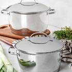 Cacarola Funda Allegra Em Aco Inox Com Fundo Triplo 16 Cm 1,5