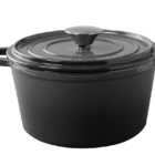 Caçarola Haus Concept 20 Cm 2 5 Litros Cinza - Ferro Fundido