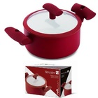 Caçarola Hercules 22x9cm Vermelha