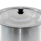 Caçarola Hotel Panela Industrial Alumínio Tampa 35cm 16 7l