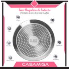 Caçarola Indução Cerâmica 3,7mm 20cm Class Antiaderente