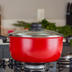 Caçarola Italiana Com Antiaderente Dylon® 24cm Fundo Aço