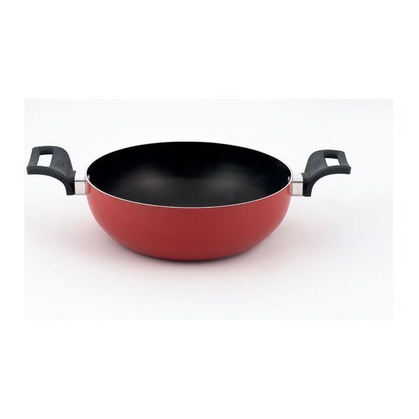 Caçarola Ls Wok Aad Vermelha Sem Tampa Gmt N°24