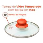 Caçarola Milano Antiaderente Revestimento Cerâmico 22cm - Cas