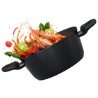 Caçarola Ouro Preto 20 Cm Em Alumínio Com 4 Camadas E Revesti