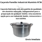 Caçarola Panela 36 + Frigideira Polida Hotel 30