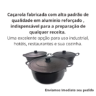 Caçarola Panela Industrial Restaurante 26/28/30 Craqueada