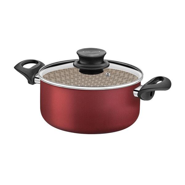 Caçarola Paris Alumínio Antiaderente Vermelho 20cm 2,9l Patv2