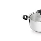 Caçarola Polido Com Tampa 20 Cm Eterna Nigro 13637