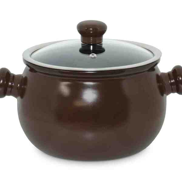 Caçarola Premiere 20 Cm 4 L Cerâmica Chocolate Ceraflame