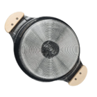 Caçarola Preta Teflon Antiaderente Titanium Javali Am 20cm