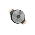 Caçarola Preto Craqueado Alumínio Usinado Javali Am 16cm