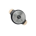 Caçarola Preto Craqueado Alumínio Usinado Javali Am 26cm