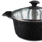 Caçarola Preto Liso Alumínio Fundido Usinado Javali Aa 16cm