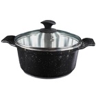 Caçarola Preto Liso Alumínio Fundido Usinado Javali Aa 16cm