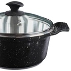 Caçarola Preto Liso Alumínio Fundido Usinado Javali Aa 18cm