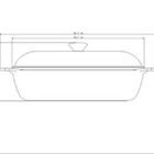 Caçarola Quadrada Tramontina Lyon Em Alumínio Forjado Com Rev
