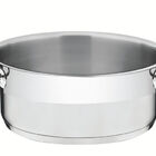 Caçarola Rasa Aço Inox Professional Tramontina