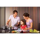 Cacarola Rasa Allegra Em Aco Inox Com Fundo Triplo 24 Cm 4,2