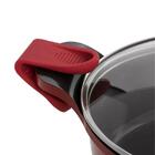 Caçarola Rasa Venn 24cm Ecolon Vermelha 28l