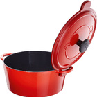 Caçarola Redonda 20cm Vermelha Ferro Fundido Fontignac Zwilli