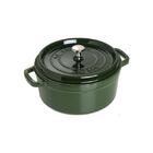 Caçarola Redonda Em Ferro Fundido Staub La Cocotte 24cm Verde