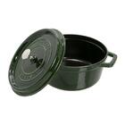 Caçarola Redonda Em Ferro Fundido Staub La Cocotte 24cm Verde