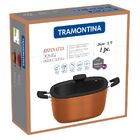 Caçarola Retangular Tramontina Refinatta Alumínio Antiaderent