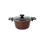 Caçarola Reverse 24cm Indução Marrom