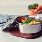 Caçarola Solar Com Tampa Em Aço Inox 24cm - Tramontina