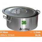 Cacarola Standard Nr 36 16,3l Real 9136