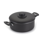 Caçarola Tradicional Black Antiaderente 24cm - Nacional