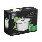 Caçarola Tramontina Duo Silicone Funda Em Aço Inox Fundo Trip